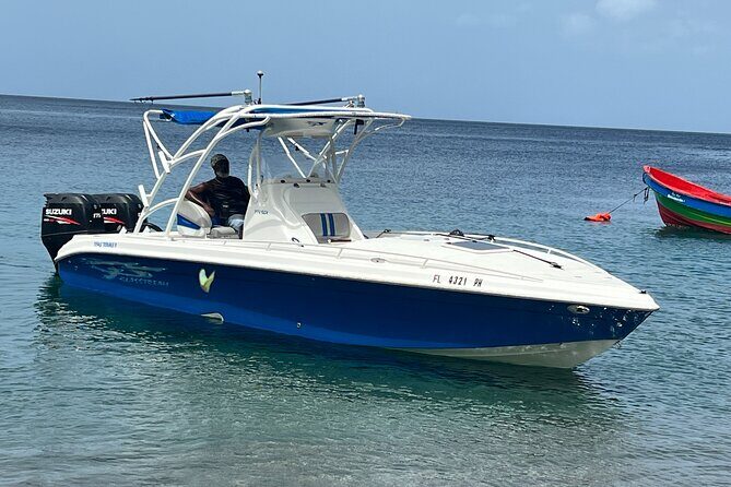 Private Boat Charter St. Lucia, boat tour to Soufriere. Full day - Key Points