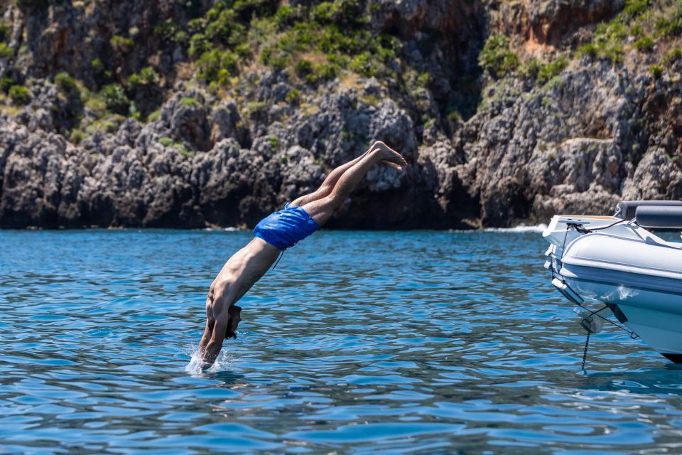 Private Boat Tour Taormina Isola Bella Giardini Naxos 8 Hour - Lunch and Snorkeling Activities