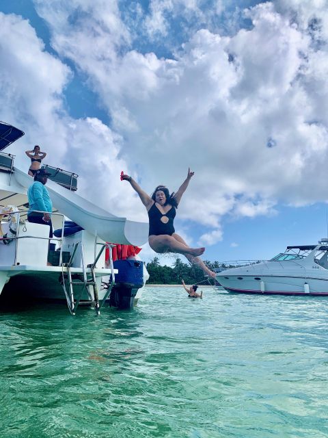 Private Catamaran Crusie, Snorkeling, Lunch & Water Slide - Catamaran and Snorkel Gear