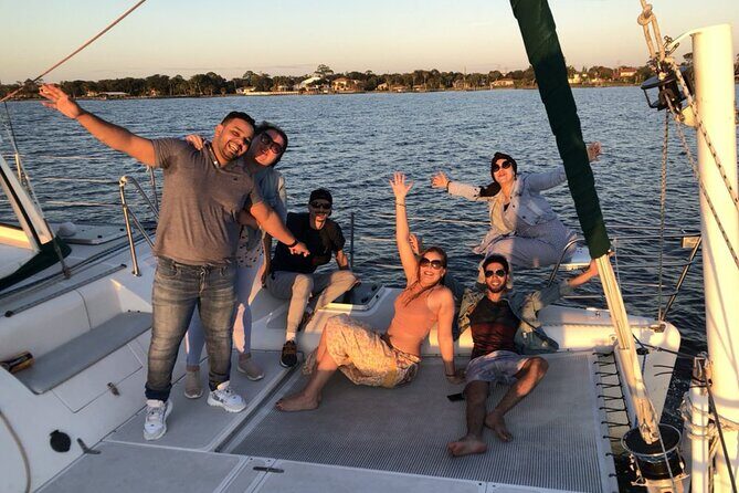 Private Catamaran Sailing Dolphin Manatee Watch in Daytona Beach - Key Points