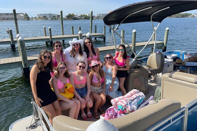 Private Crab Island Pontoon Charter with Bote Hangout Floats! - FAQs
