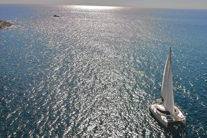 Private Cruise Daytime With Meal in Santorini - Vessel and Crew