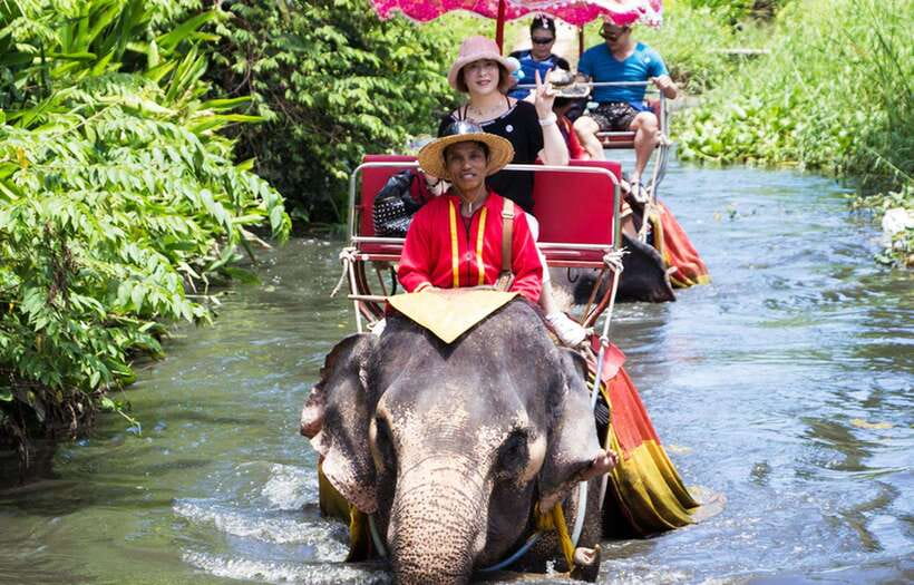 Private: Damnoen Saduak Floating Market, Railway, Wat & More - Key Points
