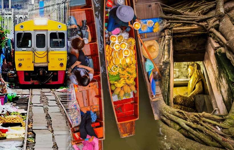 Private: Damnoen Saduak Floating Market, Railway, Wat & More - Tour Overview and Pricing