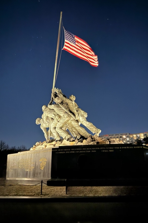 Private DC at Night Tour - Key Points