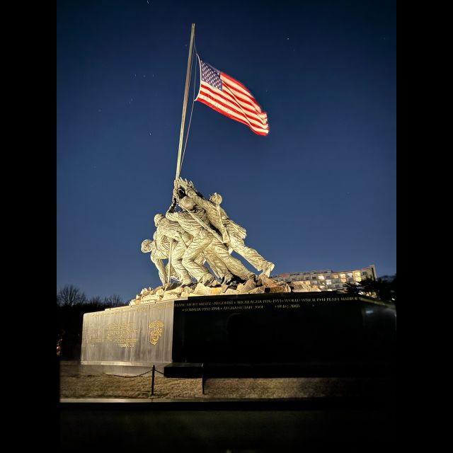 Private DC at Night Tour - Language and Group Type