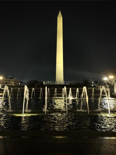 Private DC at Night Tour - Cancellation Policy and Pickup Locations