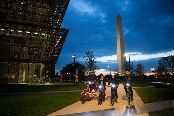 Private DC Monuments at Night Biking Tour - Included Amenities
