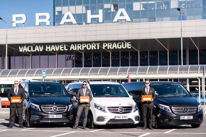 Private Departure Transfer: Prague Airport - Booking Confirmation
