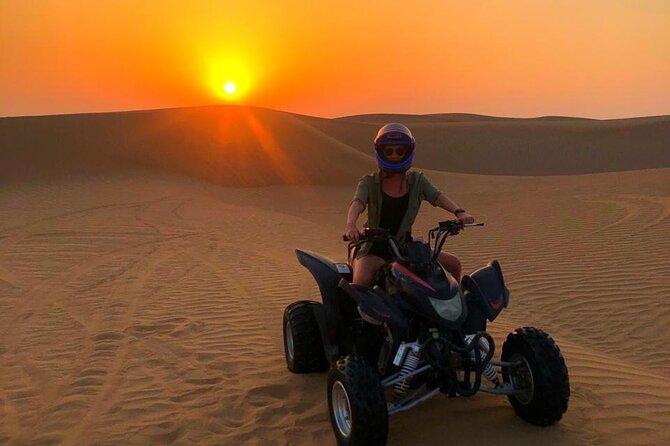 Private Dinner in Middle of Desert With Sunset Quad Bike Tour - Good To Know