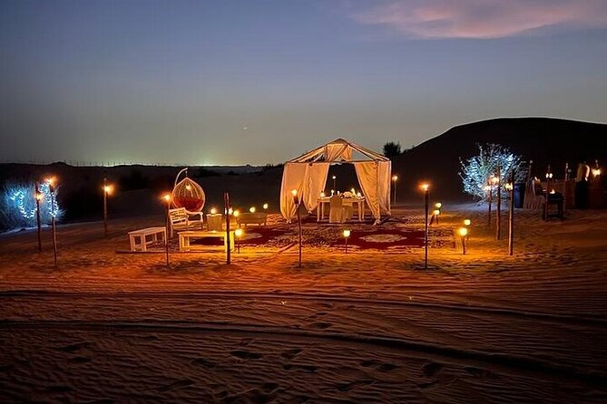 Private Dinner in the Heart of the Desert With Entertainment Show - Customer Reviews and Feedback