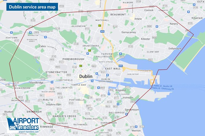 Private Dublin Arrival Transfer - Airport to Hotel / Accommodation - Luggage Restrictions