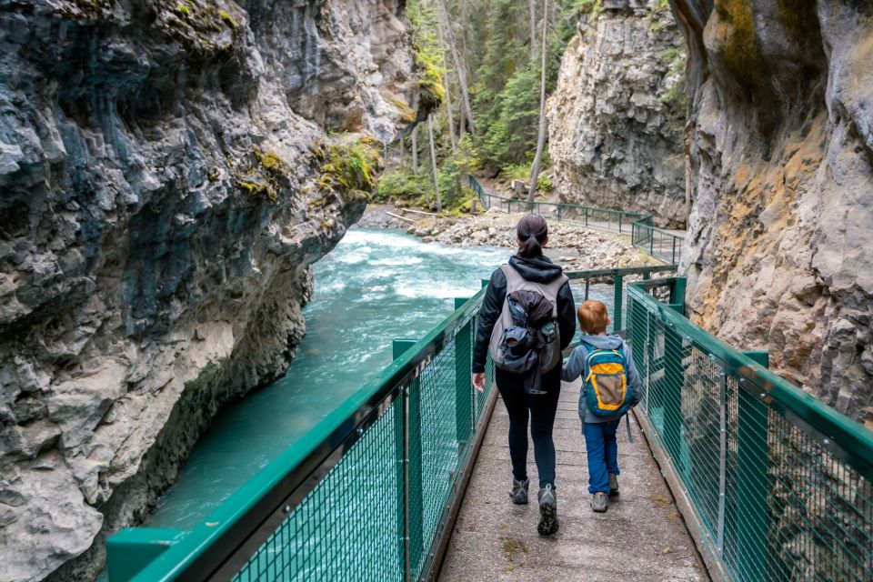 Private Ecycling and Trek: Banff to Johnston Canyon - Key Points