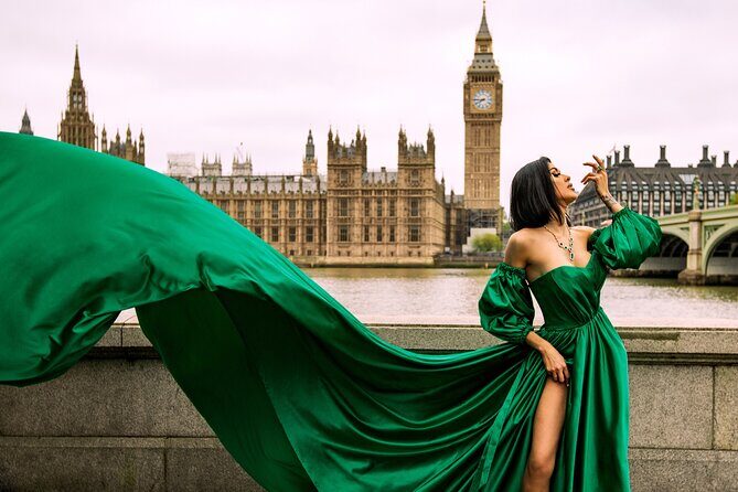 Private Epic Flying Dress Photoshoot in London - The Itinerary and Locations