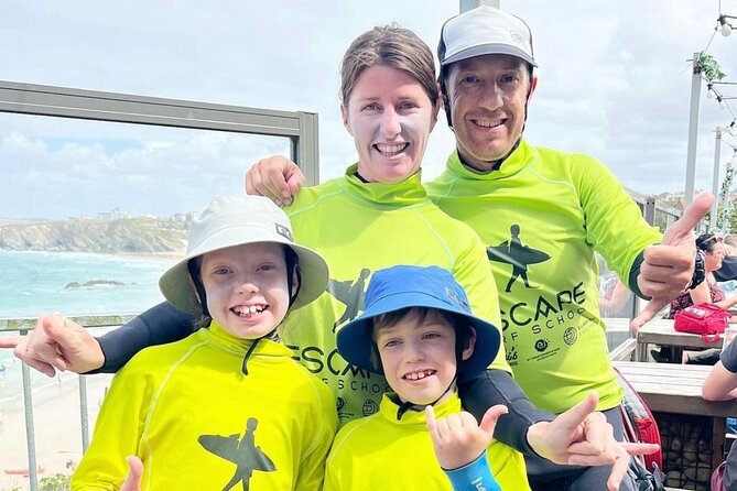 Private Family / Small-Group Surf Lesson (max. 4) in Newquay. - Cancellation Policies