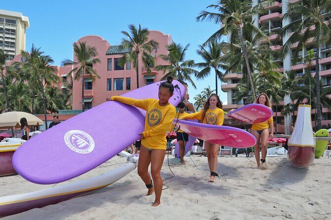 Private Group Surf Trio by Waikiki Beachboys at the Royal - What’s Included and What Not