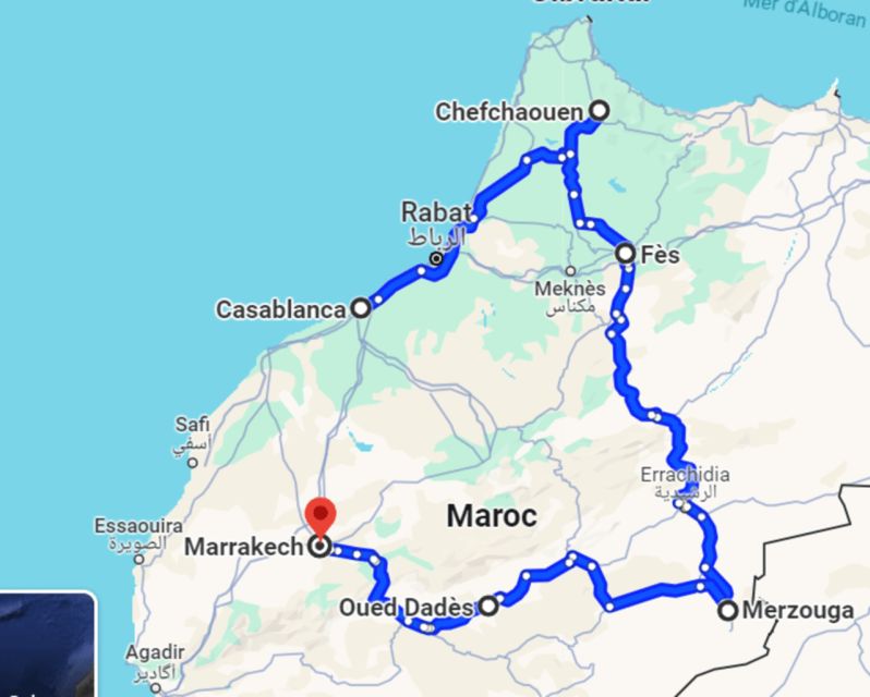 Private-Guided Moroccan Wonders: 6-Day Adventure-Desert - Unveiling Fès Architectural Marvels