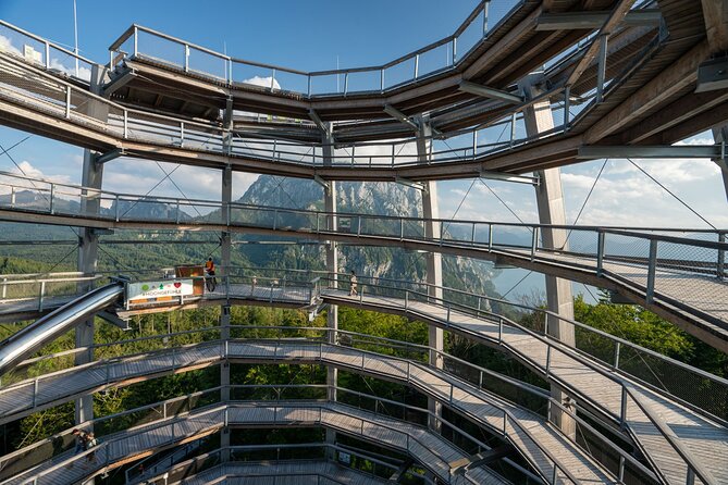 Private Guided Tour From Vienna to Hallstatt With Cable Car & Treetop in Gmunden - Enjoying the Treetop Path in Gmunden