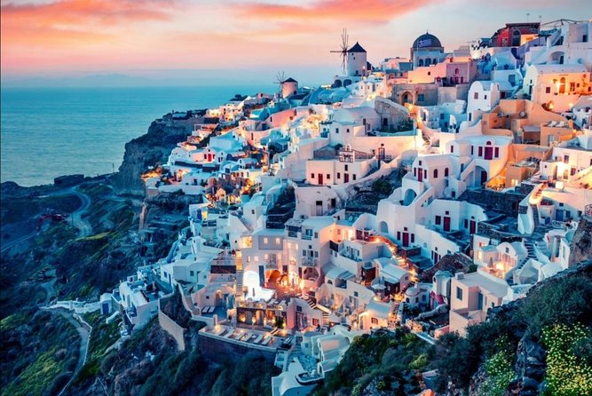 ~Private Half Day Santorini Road Tour 4 Hours Book With Us~ - Key Points