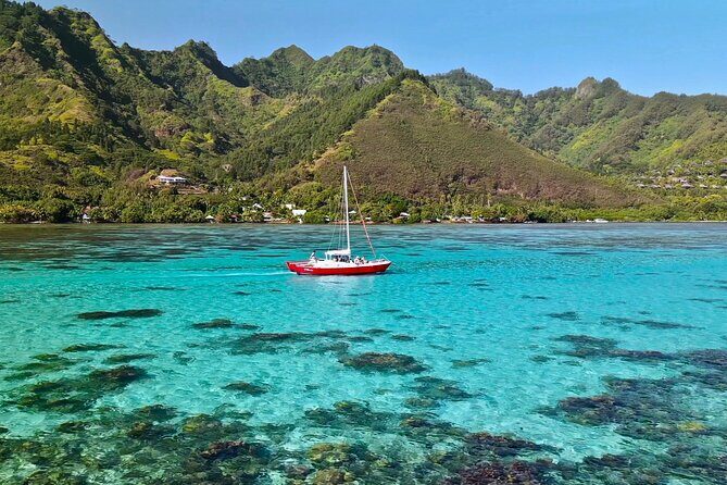 PRIVATE Half Day Tour : Moorea Snorkeling & Sailing on a Catamaran named Taboo - Key Points