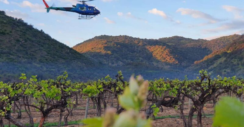 Private Helicopter Flight to Winery With Sparkling Wine - Flight Itinerary Details