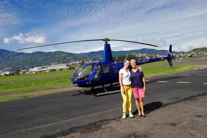 Private Helicopter Tour Over Poas Volcano. 1 Hour Flight - Pickup Information