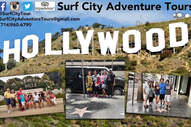 Private Hollywood to Beverly Hills Sightseeing Tour From Orange County - Exploring Hollywood and Beverly Hills