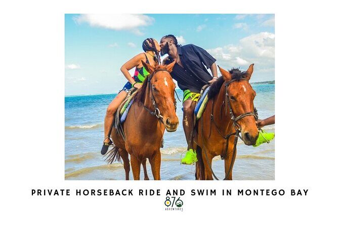 Private Horseback ride and swim in Montego Bay - Key Points