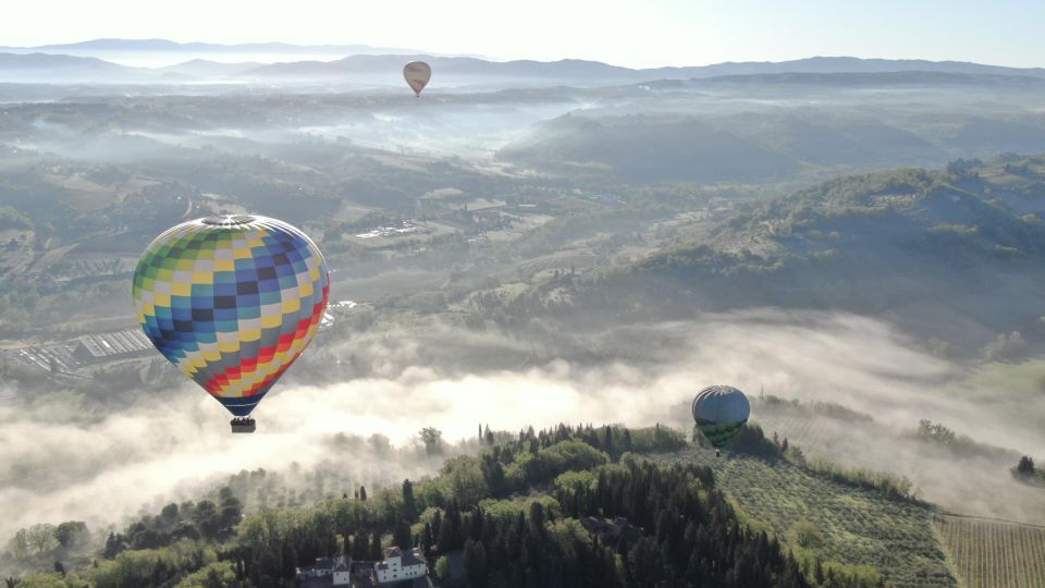 Private Hot Air Balloon, Pienza, Montalcino, Val Dorcia - Key Points