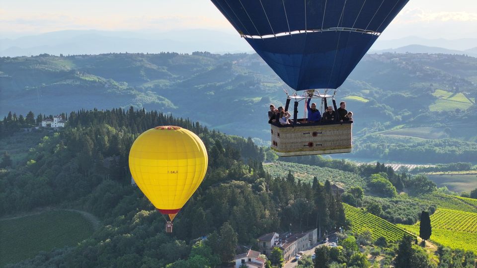 Private Hot Air Balloon, Pienza, Montalcino, Val Dorcia - Flight Inclusions