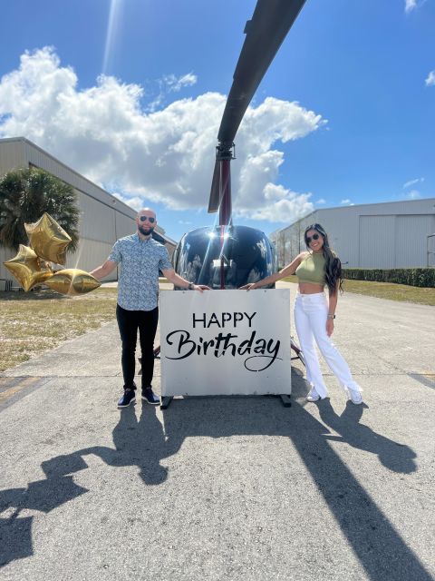 Private HOUR Helicopter Lauderdale -Everglades -Miami Beach - Inclusions and Restrictions