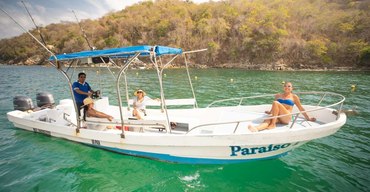 Private Huatulco 5 or 7 Bays Boat Trip - Exclusions