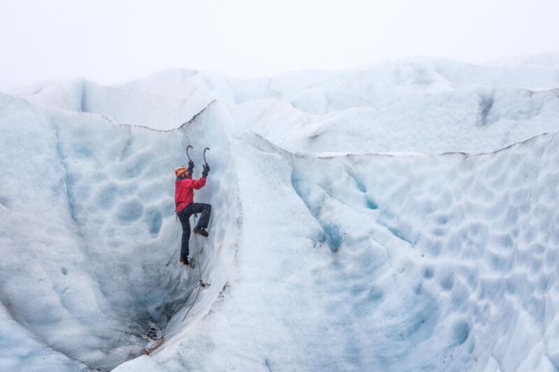 Private Ice Cave + Climbing Photoshoot Adventure - Photography Highlights