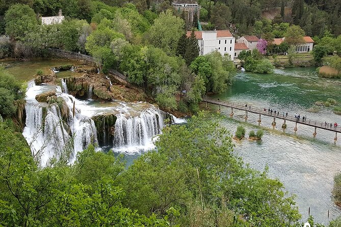 Private Krka Waterfalls With Wine and Prosciutto Shore Excursion - Itinerary and Duration Details