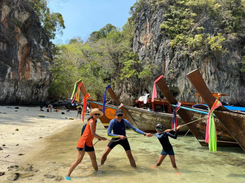 Private Longtail Boat Tour to 4 Islands - Exploring Chicken Island