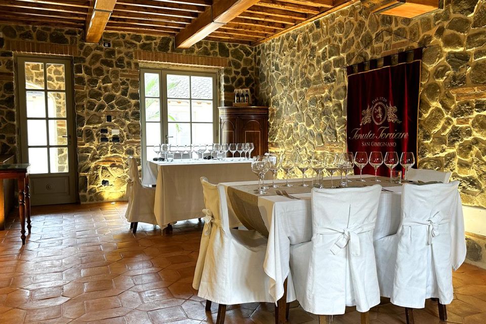 Private Lunch or Dinner in San Gimignano Winery - Refined Atmosphere at Tenuta Torciano