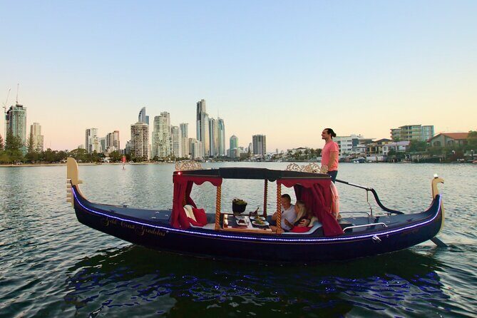 Private, luxury Gold Coast Gondola cruise with cheese & wine - Key Points