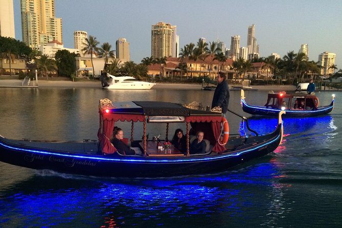 Private, luxury Gold Coast Gondola cruise with cheese & wine - Discovering the Details: What You Can Expect