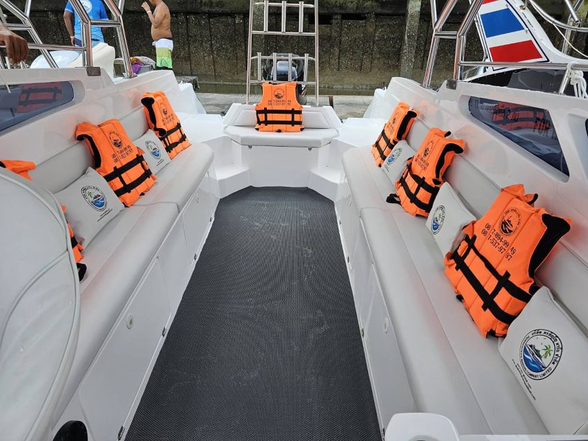 Private Luxury Speed Boat Charter to Phi Phi & Krabi - Inclusions and Amenities