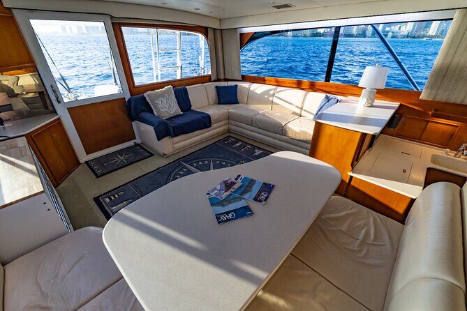 Private Luxury Sunset Cruise Aboard Limitless - Weather and Cancellation Policies