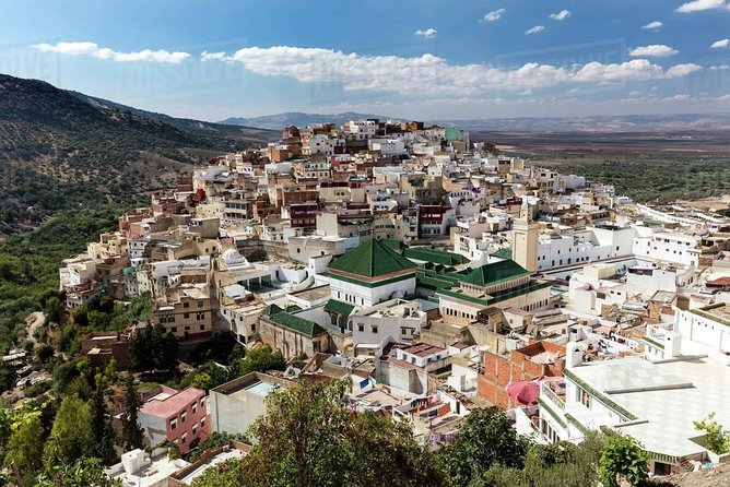 Private Meknes Volubilis -Mouly Idriss Day Trip From Fez - Visiting the Mausoleum of Moulay Idriss