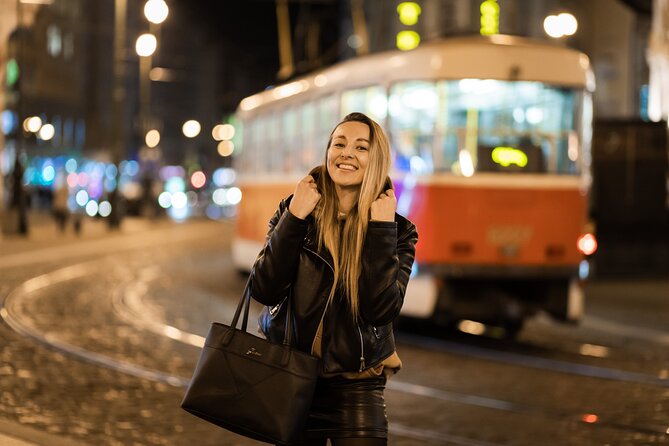 Private Night Lights Photoshoot in Prague - Highlights
