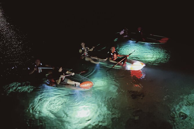Private Night Tour in Blue Cave on a Clear-Bottom Kayak - Navigating the Scenic Coastline