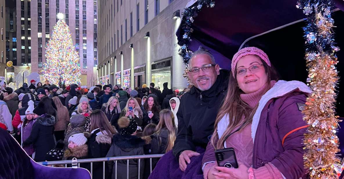 Private NYC Lights or Christmas Lights Horse Carriage Tour - Key Highlights