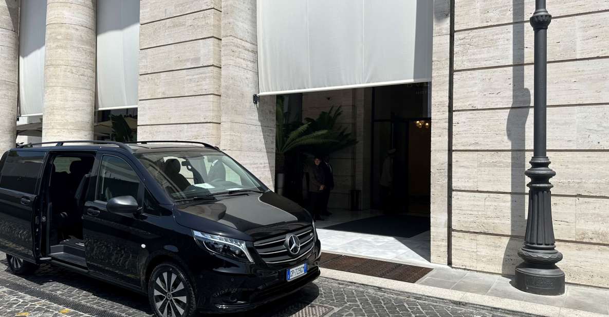 Private One-Way Transfer From Rome to Amalfi Coast - Customization Options and Fees