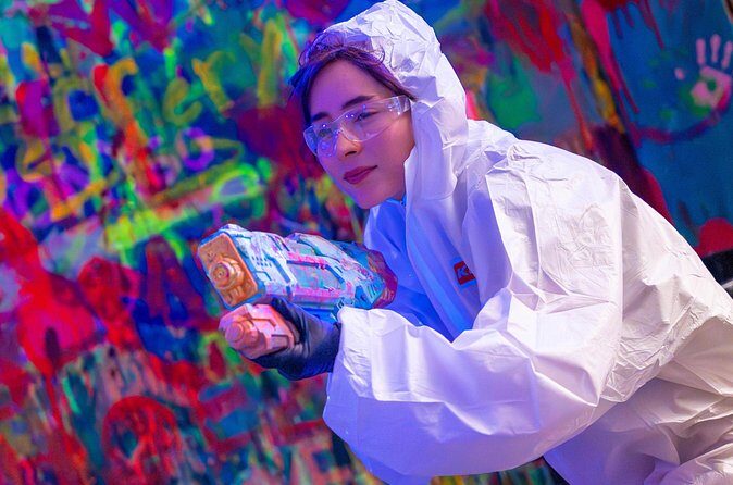 Private Paint Therapy Experience with Neon Lights - FAQ