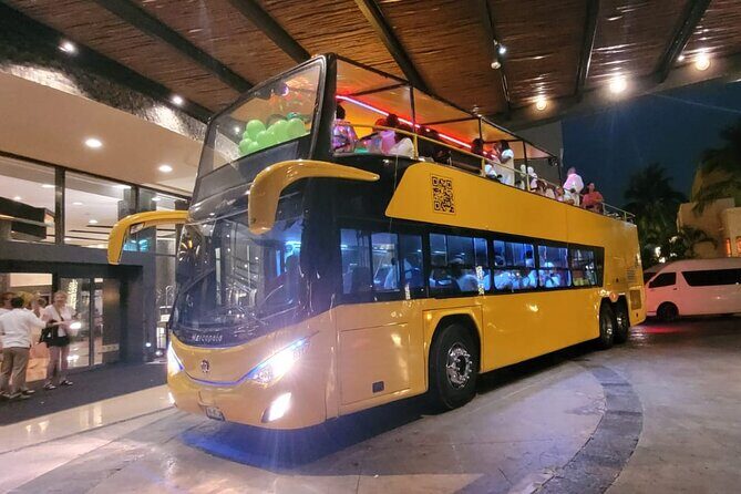 Private Party Bus Experience in Cancun - Key Points