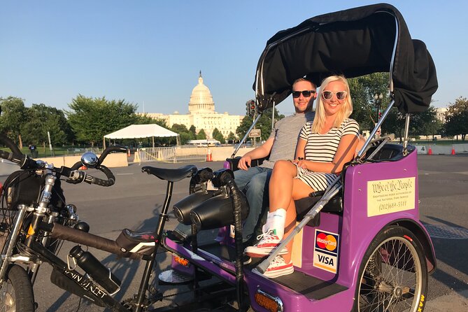 Private Pedicab Tour of Washington DC (1 to 3 Guests) - Tour Highlights