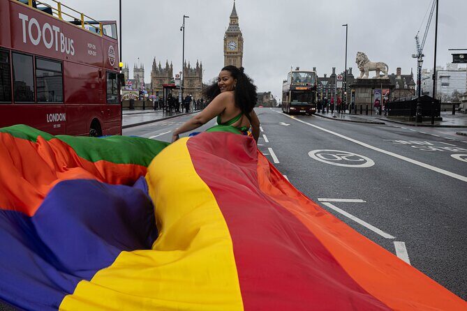 Private Photography of Flying Dress Africa - Introducing the Flying Dress Africa Photoshoot Experience in London