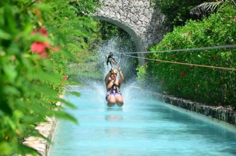 Private Punta Cana Buggy Ride, Zipline & Waterfall Pool Tour - Key Points